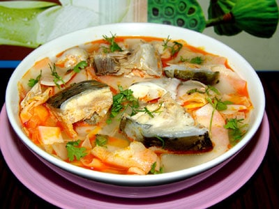 Canh chua cá bớp Phú Quốc
