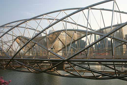 Helix Bridge - Cầu xoắn kép đầu tiên trên thế giới