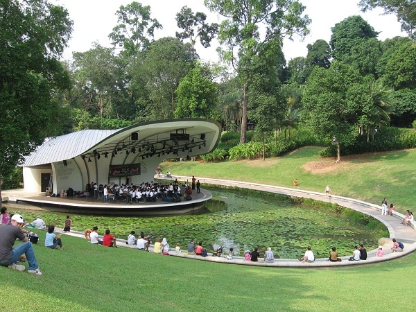  Vườn bách thảo Singapore Botanic Garden