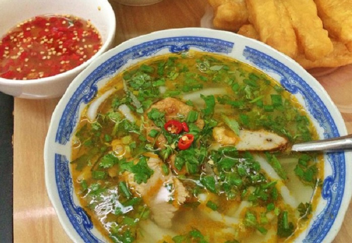 Hương vị thơm ngon của bát cháo bánh canh