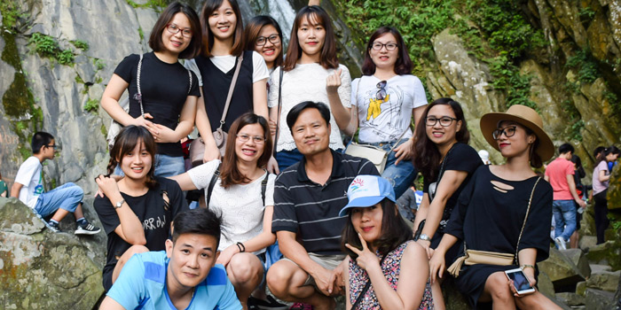 Hình ảnh du khách đi tour Tam Đảo do công ty du lịch Khát Vọng Việt tổ chức