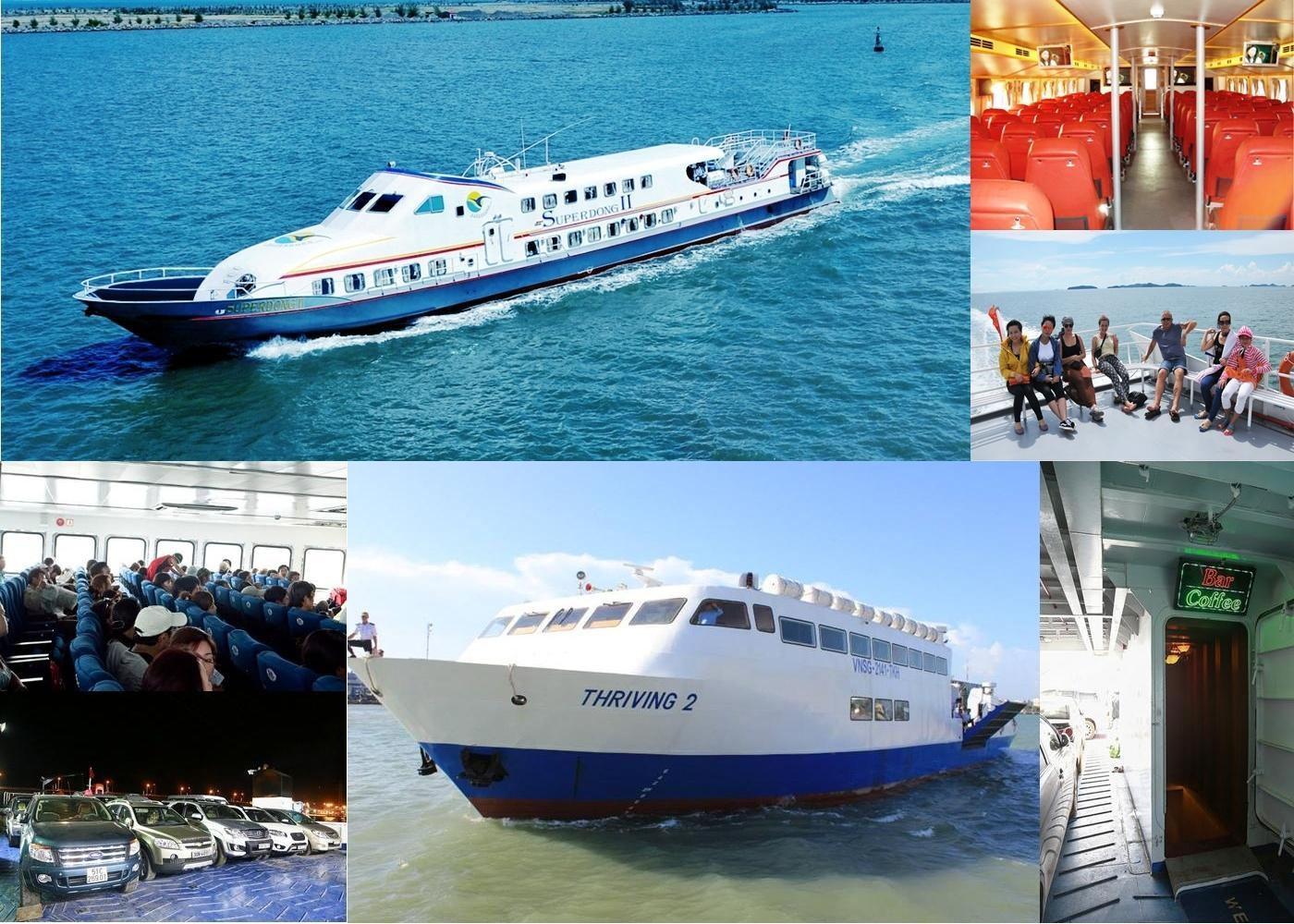 Tàu cao tốc Phú Quốc với thiết bị hiện đại đảm bảo an toàn cho hành khách suốt hành trình