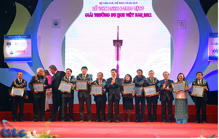 Lễ trao Giải thưởng du lịch Việt Nam năm 2012 dự kiến tổ chức vào quý III/2013