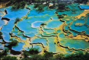 Hồ nước trong xanh quanh năm.