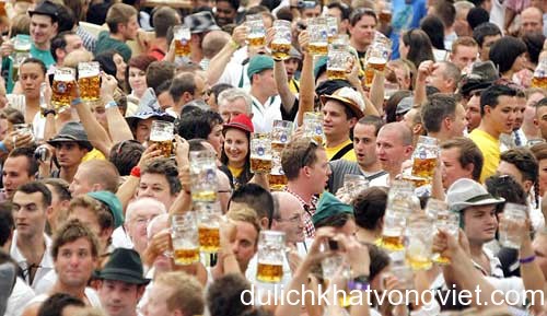 lễ hội bia ở Đức 