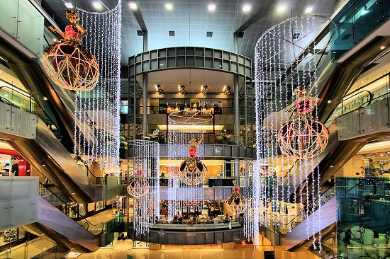 Tầng cuối cùng của các mall tại Singapore thường hay có sale lớn