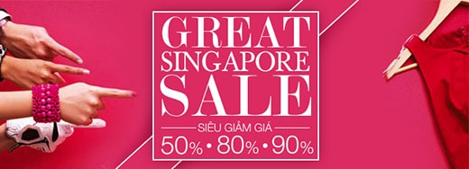 Mùa giảm giá ở Singapore