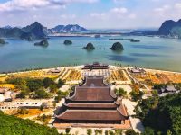 Toàn  cảnh chùa Tam Chúc - Hà Nam tuyệt đẹp
