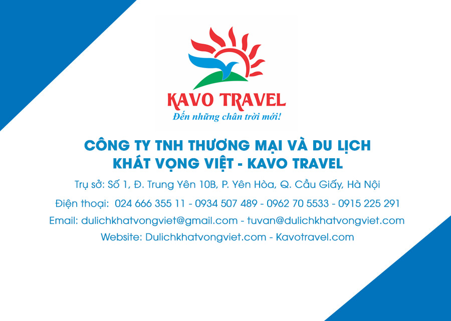 Thông tin liên hệ Kavo Travel