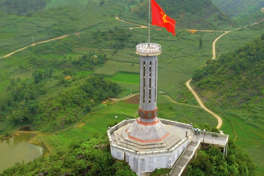 Mô hình cột cờ mô phỏng hoạt động kéo cờ  Gia Dụng Nhà Việt