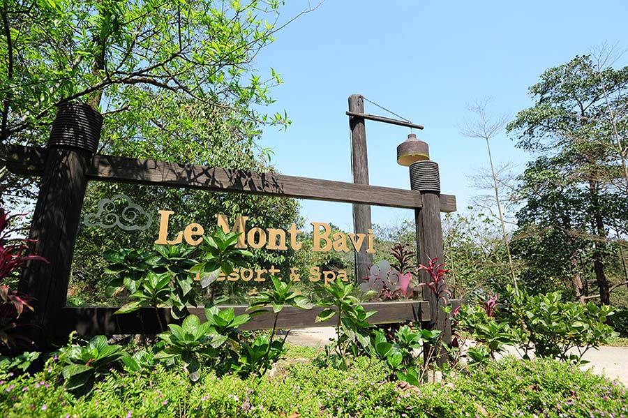 Le Mont Ba Vì có nhiều địa điểm vui chơi và tham quan
