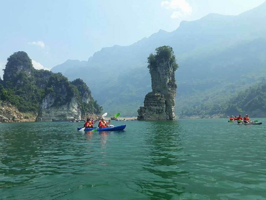 du lịch hồ Na Hang