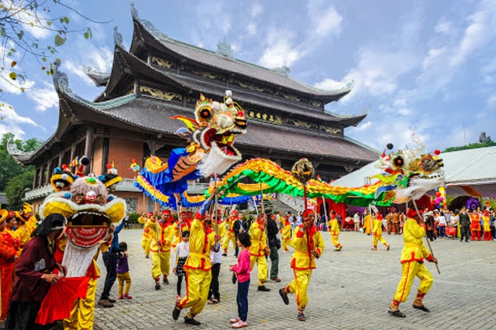 Lễ hội chùa Bái Đính là lễ hội thường niên được tổ chức hàng năm vào mùa xuân