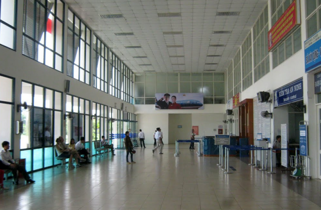 Sân bay Điện Biên gồm có 2 tầng