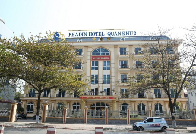 Khách sạn Phadin Điện Biên có thiết kế hơi cổ kính