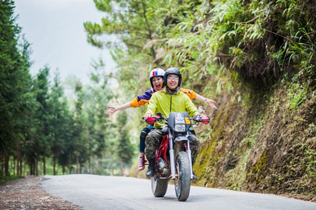 Đến Ninh Bình bằng xe máy chắc chắn sẽ là một trải nghiệm thu hút các bạn phượt thủ