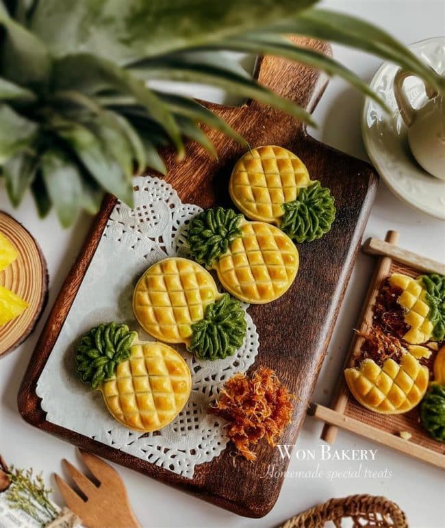 Đài Loan nổi tiếng với nhiều món ăn ngon như bánh dứa, trà sữa và mì bò