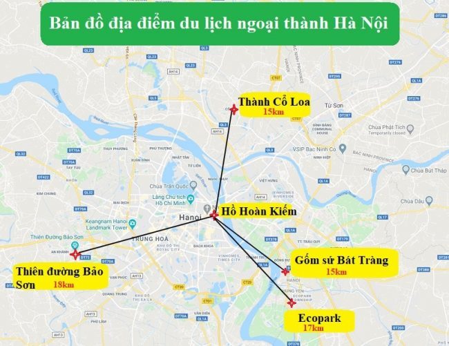 Đi ra ngoại thành thủ đô Hà Nội cũng là gợi ý hay cho cho chuyến du lịch của bạn