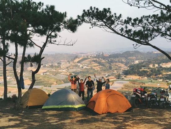Cắm trại tại đồi Vọng Cảnh