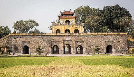 Hoàng thành Thăng Long được xây dựng từ thời Lý