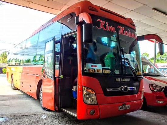 Nhà xe Kim Hoàng chạy TP HCM - Trà Vinh