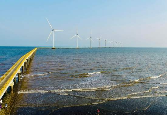 Công trình điện gió Hàn Quốc - Tọa độ "sống ảo" mới nổi