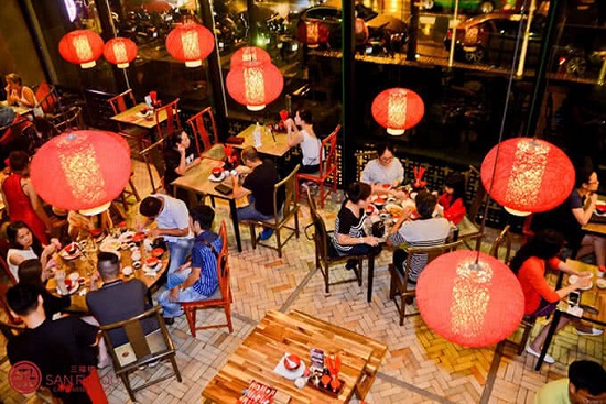 Nhà hàng San Fu Lou với món Trung Hoa chính hiệu
