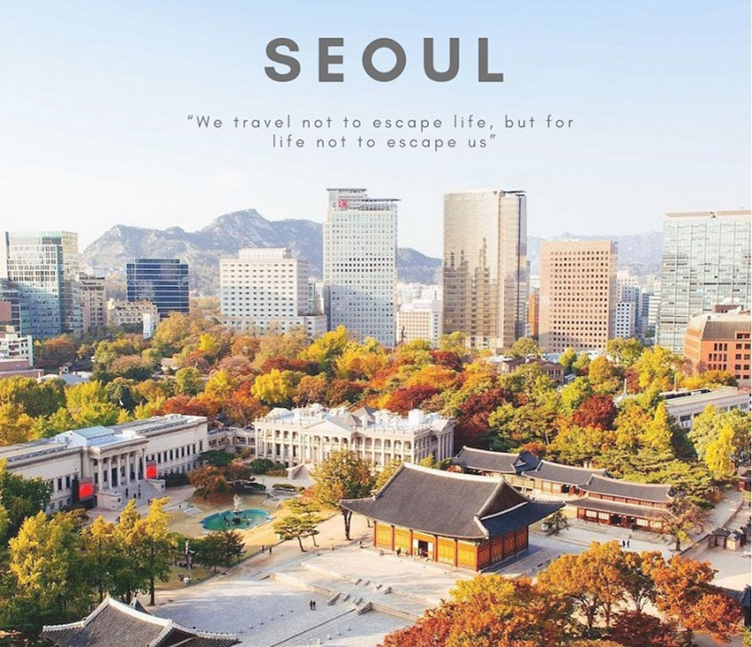 Du lịch Hàn Quốc khám phá thủ đô Seoul