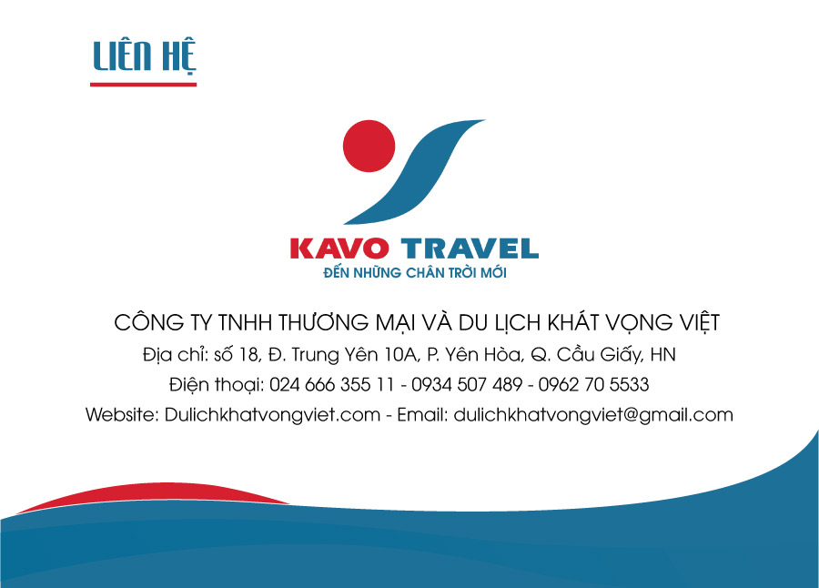 Thông tin liên hệ Kavo Travel