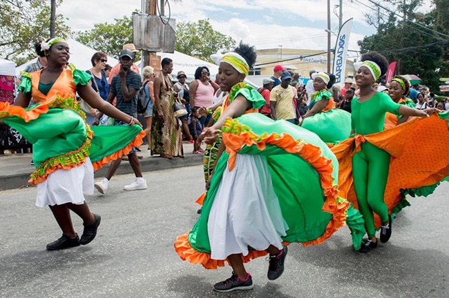 Lễ hội Holetown là một phần mang tính biểu tượng của văn hóa Barbadian.