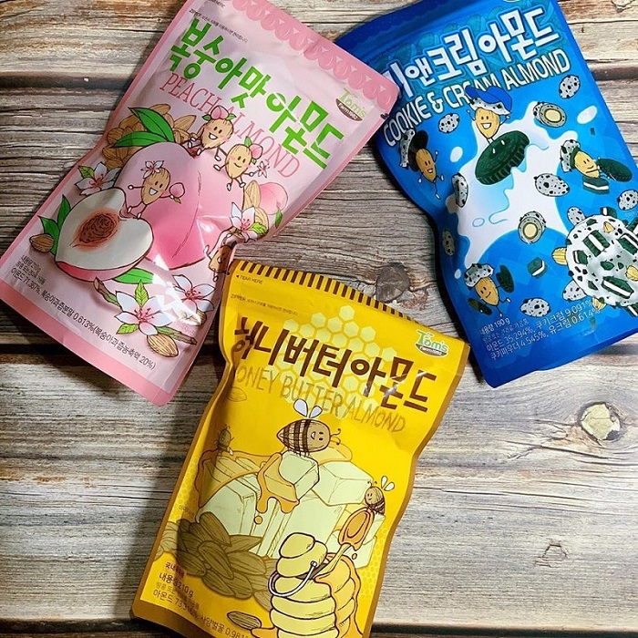 Bánh kẹo Hàn Quốc dễ dàng mua ở cửa hàng tiện lợi
