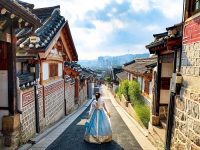 Khu làng cổ Bukcheon Hanok có lối kiến trúc truyền thống tồn tại hơn 600 năm