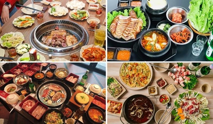 Nền ẩm thực Hàn Quốc với nhiều món ăn hấp bẫn chắn chắn bạn phải thử khi đến đây.
