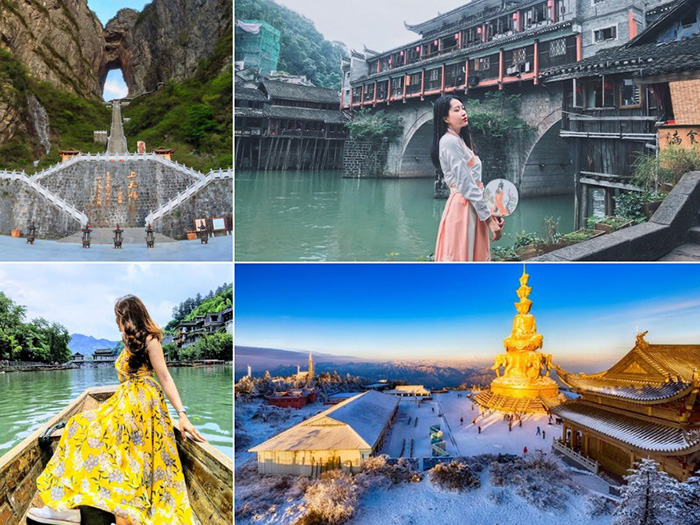 Đến với Tour Trung Quốc du khách sẽ được tham quan những địa điểm du lịch hấp dẫn cùng nhiều trải nghiệm lý thú.