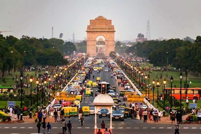 Thủ đô New Delhi và Khải hoàn môn