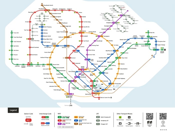 Hệ thống MRT tại Singapore