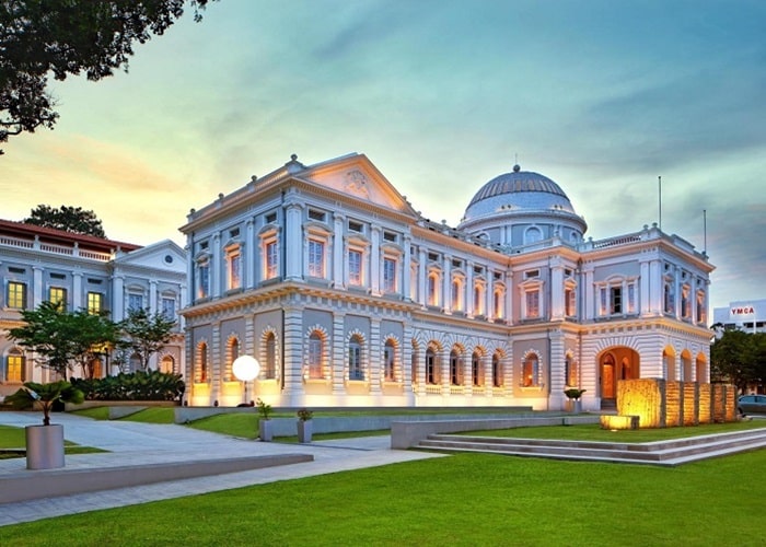 Vẻ đẹp lộng lẫy, cổ điển của bảo tàng quốc gia Singapore