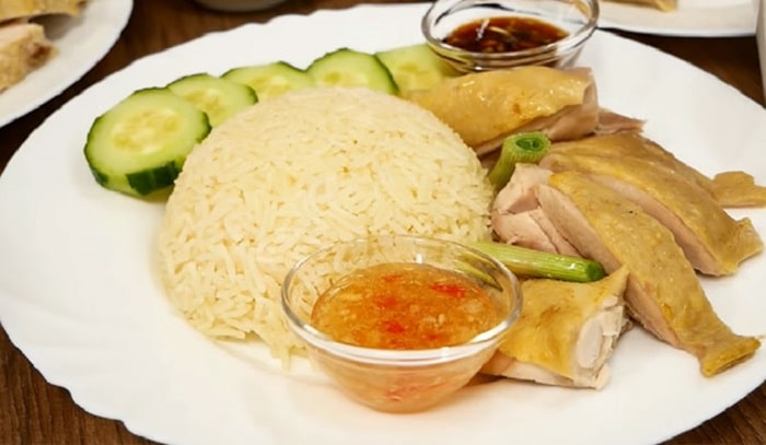 Cơm gà Hải Nam - Hương vị ẩm thực Trung Hoa tại Singapore