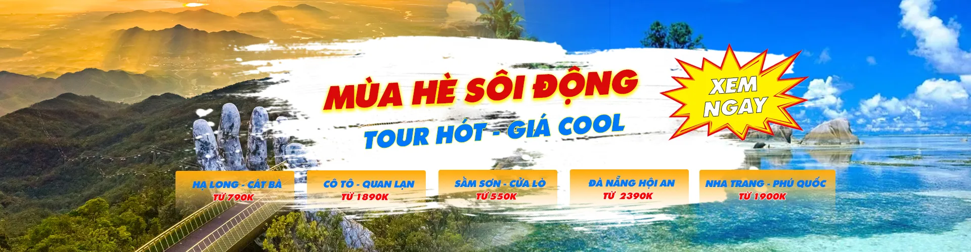 Tour Đoàn Mùa Hè 2026