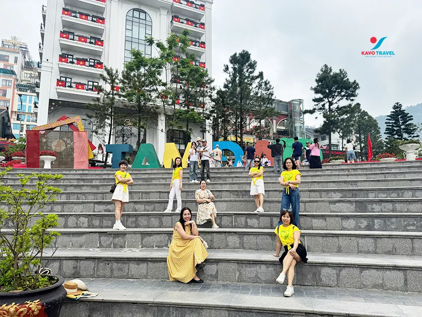 Du khách tour du lịch Tam Đảo 1 ngày do Kavo Travel tổ chức